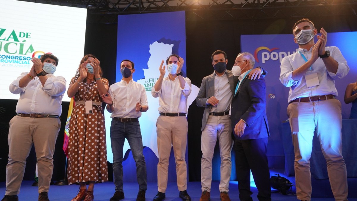 Clausura del congreso del PP de Almería.