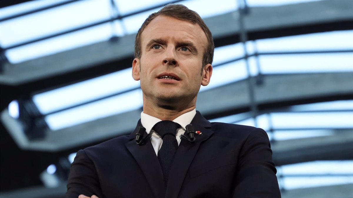 Macron advierte a Europa de la guerra en Ucrania.