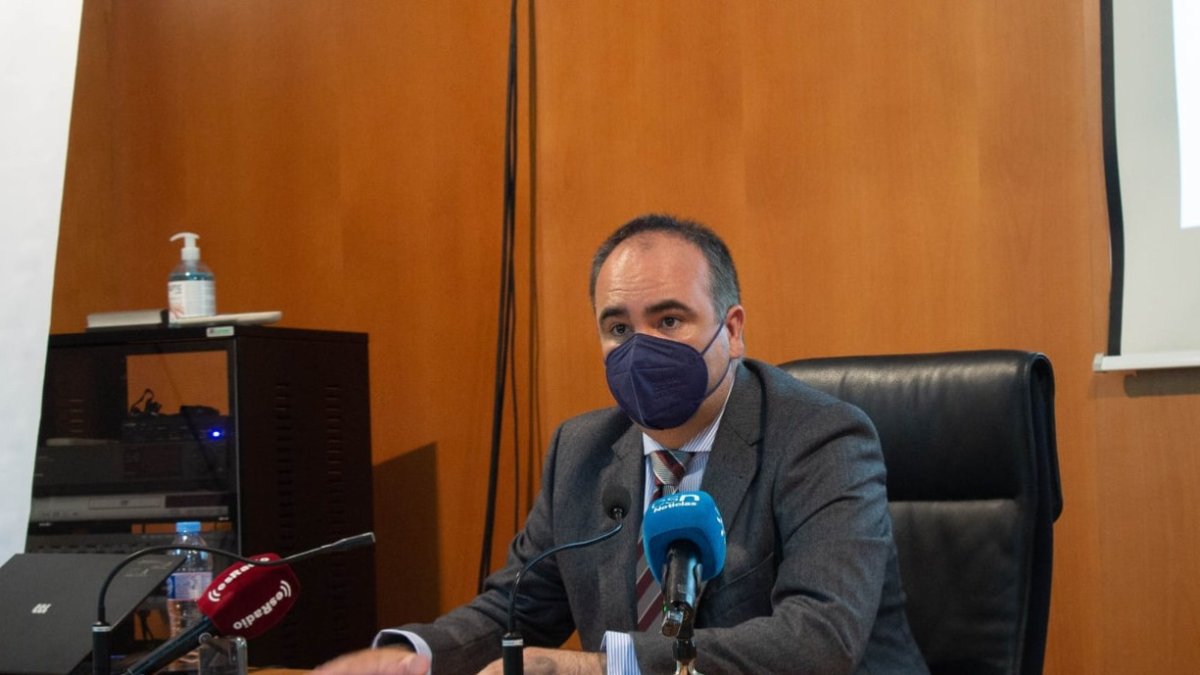 Rafael Pasamontes, delegado territorial de la Junta de Andalucía en Almería.