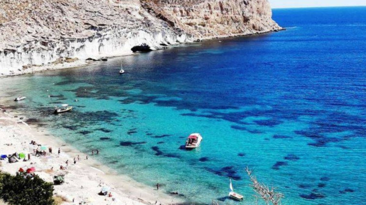 Imagen de la cala almeriense.