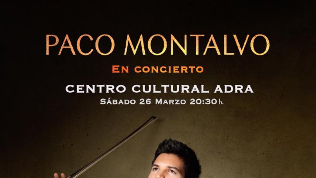 El violinista Paco Montalvo