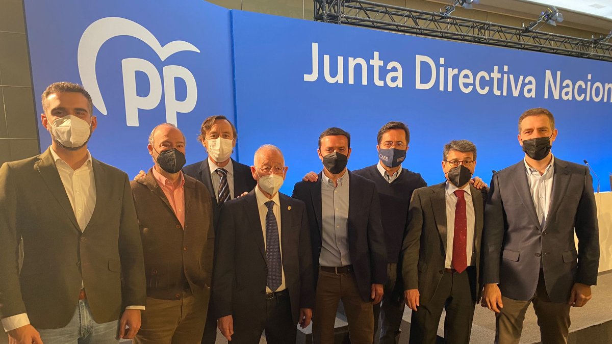Almerienses en la Junta Directiva Nacional del PP.