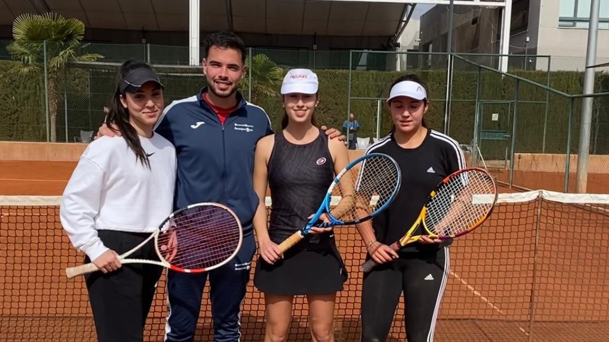 El equipo junior femenino está a un nivel de tenístico espectacular.