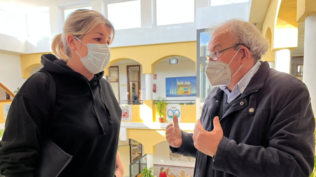 Antonio Bonilla con la violinista ucraniana Nadia Rudenko.