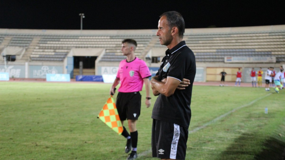 Fran Alcoy en la banda de Santo Domingo.