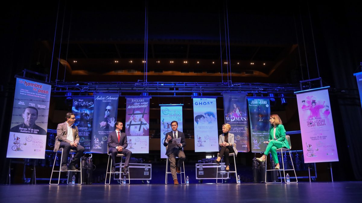 Presentación del 45 Festival de Teatro de El Ejido.