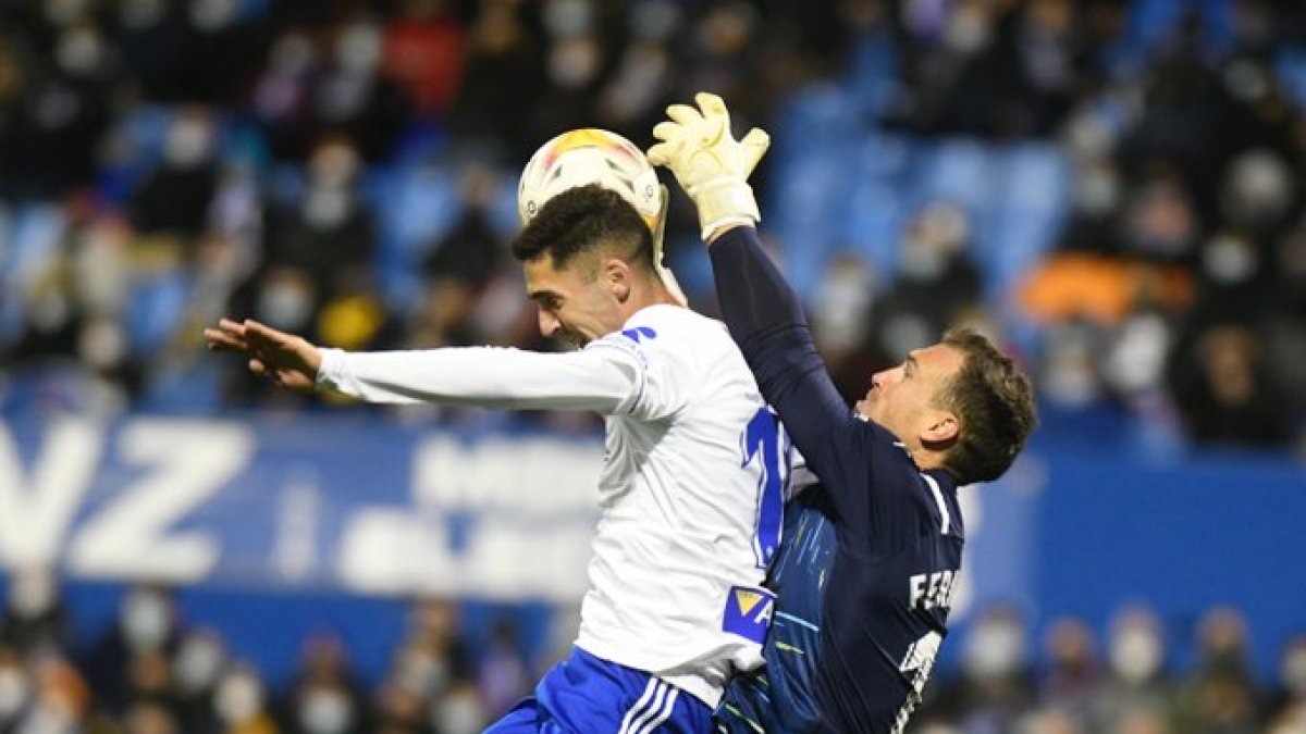 Fernando en una jugada.