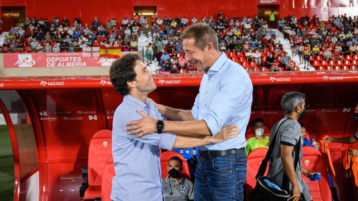 Ramis saluda a Rubi.