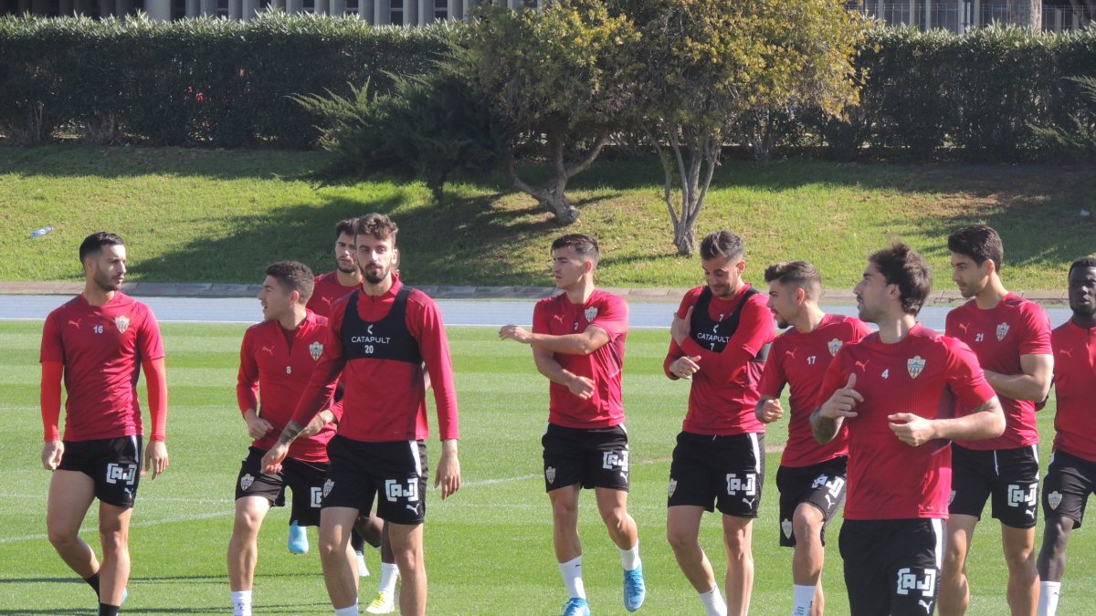 Primera parte del entrenamiento.