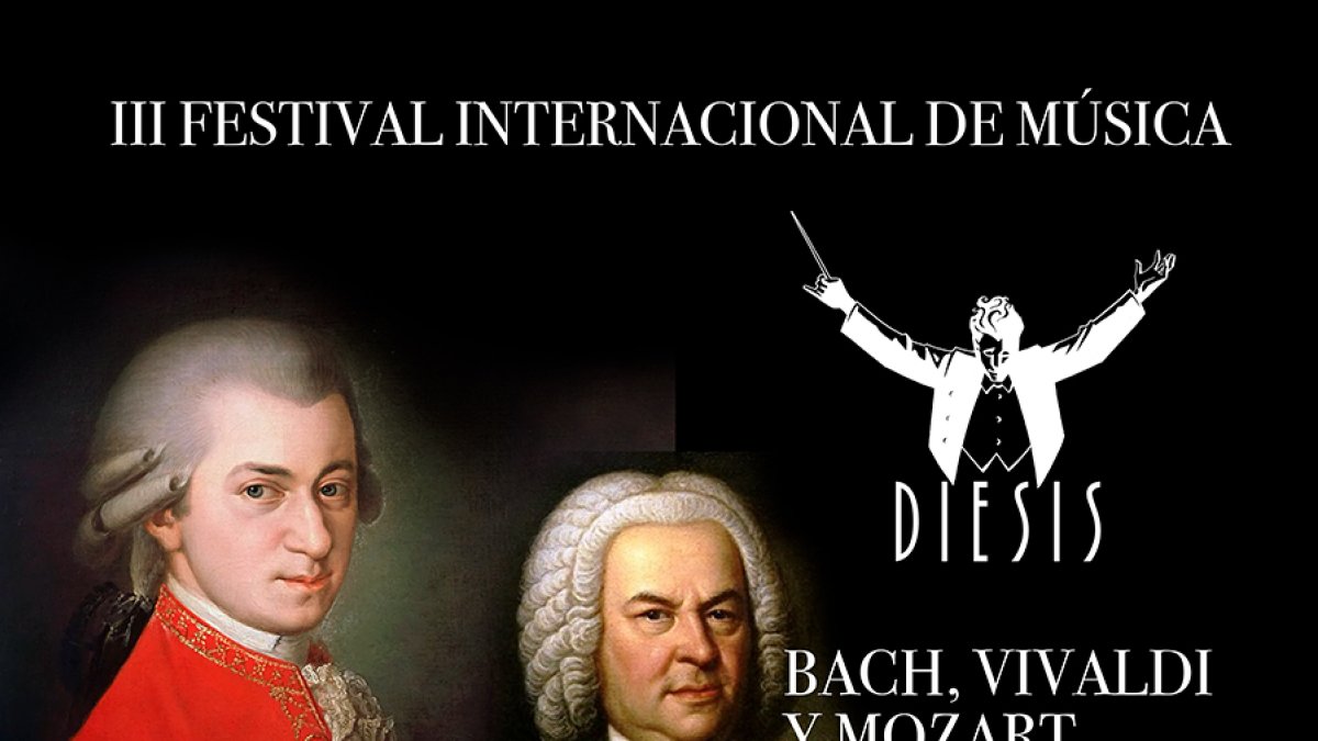 Cartel promocional del III Festival Internacional.