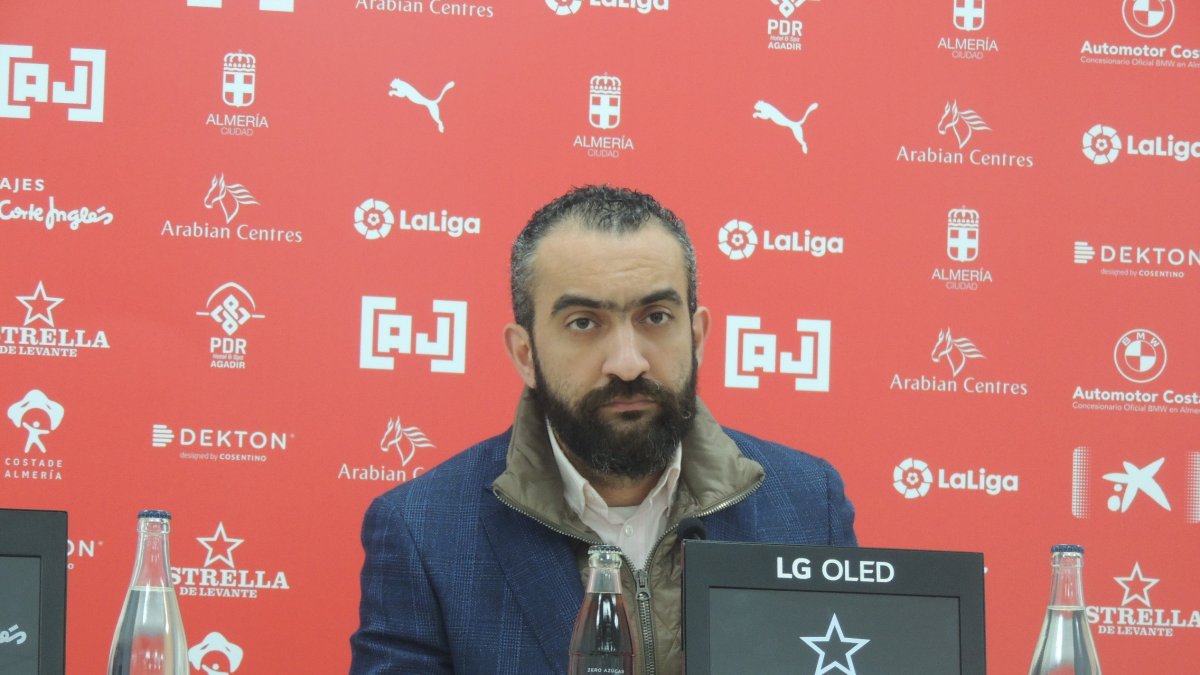 Mohamed El Assy, consejero delegado y director general del Almería.