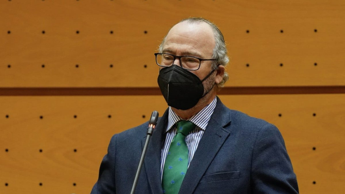 Luis Rogelio Rodríguez-Comendador, senador del PP por Almería.