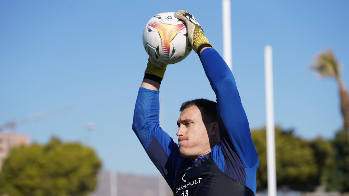 Fernando Martínez trabaja al máximo en cada entrenamiento.