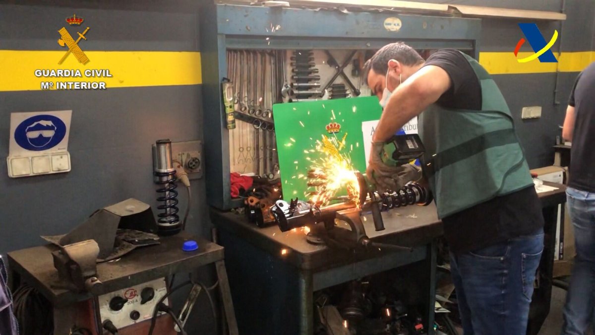 Extracción de la cocaína