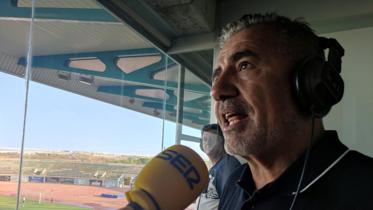 Bouza en el Carrusel Deportivo.