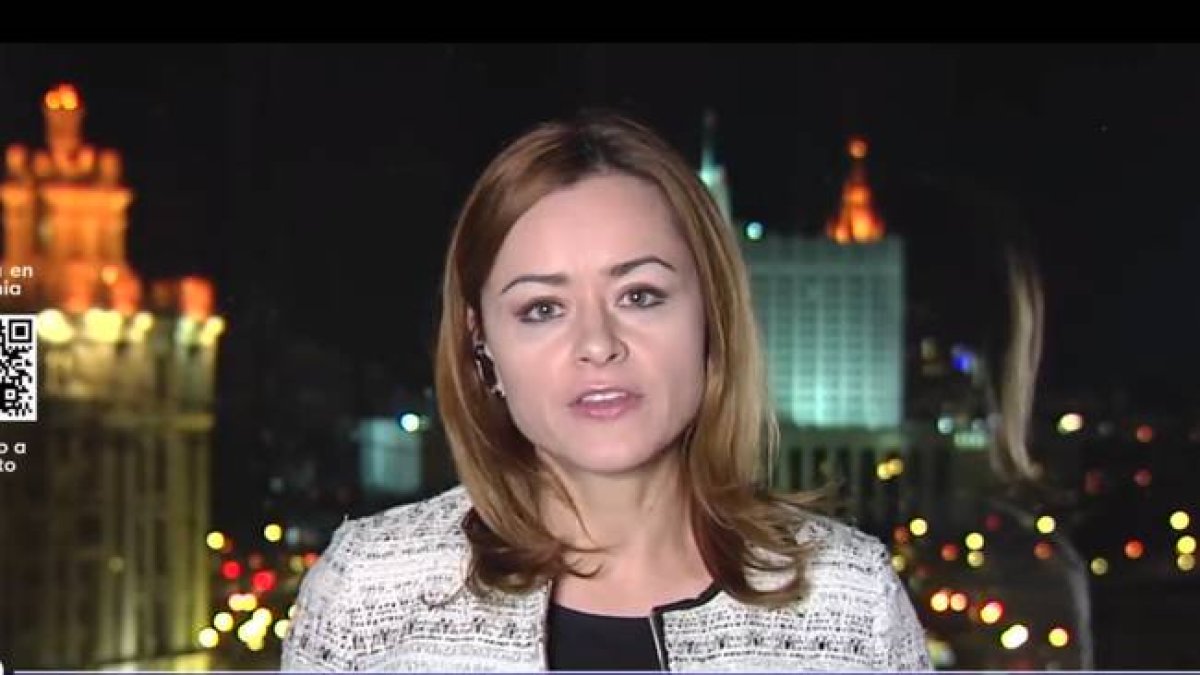 Érika Reija, corresponsal de TVE en Moscú.