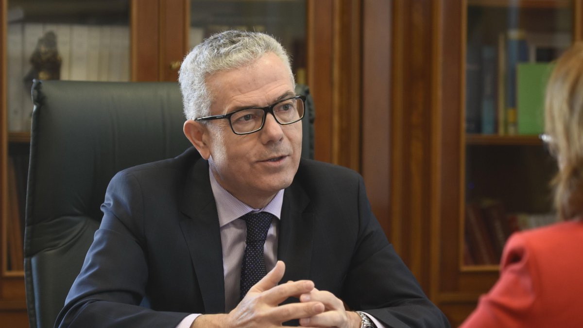 El fiscal jefe Antonio Pérez Gallegos