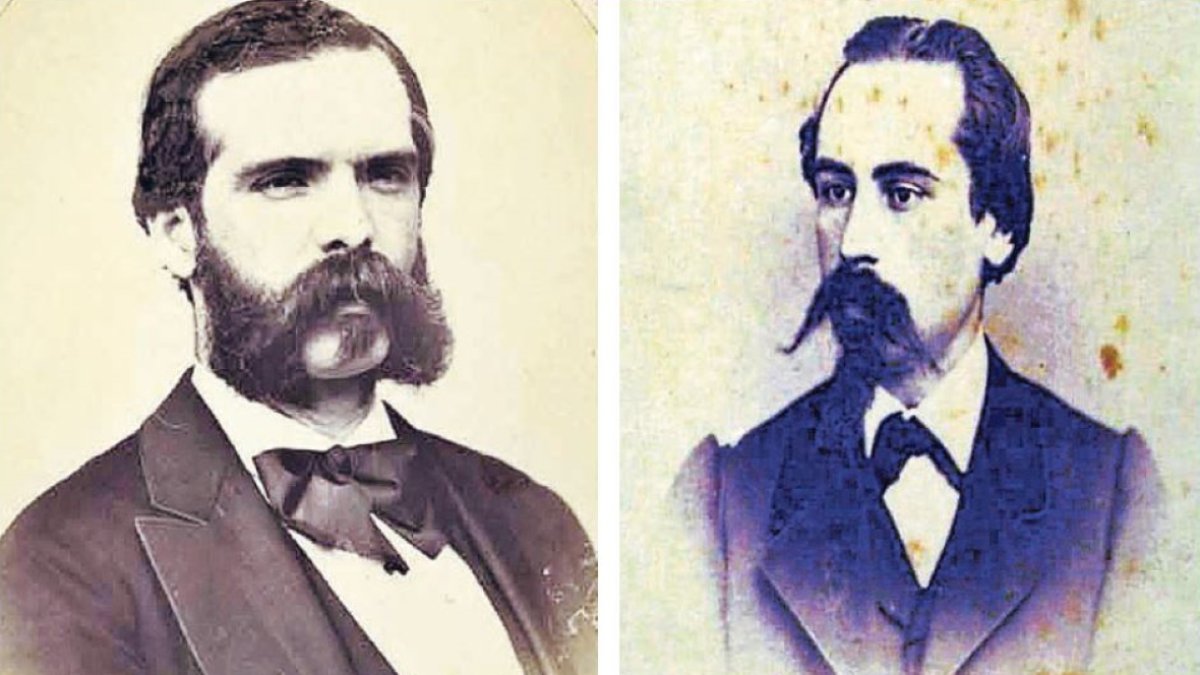 José Pascasio de Escoriaza y Manuel Orozco Segura, protagonistas de la Revolución de 1868 en Almería.