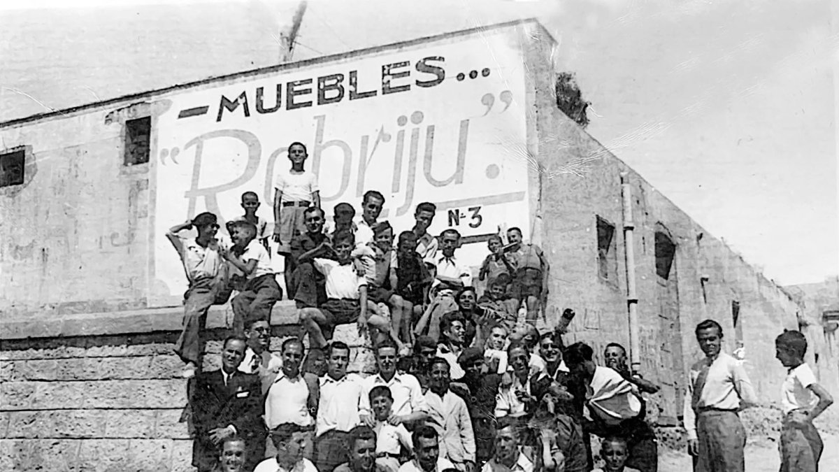 La antigua tienda de muebles.