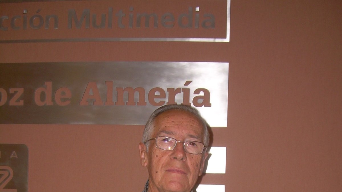 Pepe Pardo en una de sus últimas visitas a LA VOZ.