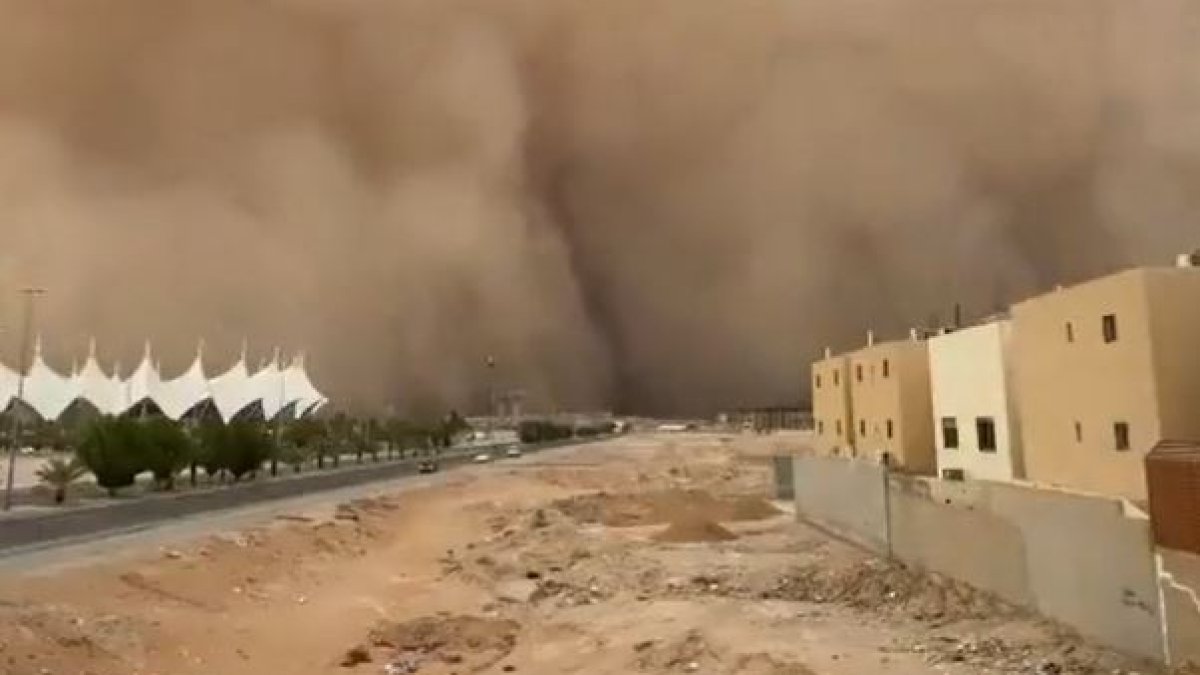 Captura de pantalla del vídeo difundido en las redes sociales.