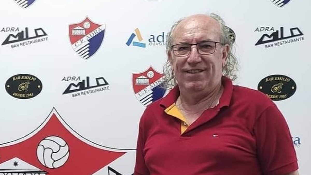 Francisco Montes, presidente del CF Adra.