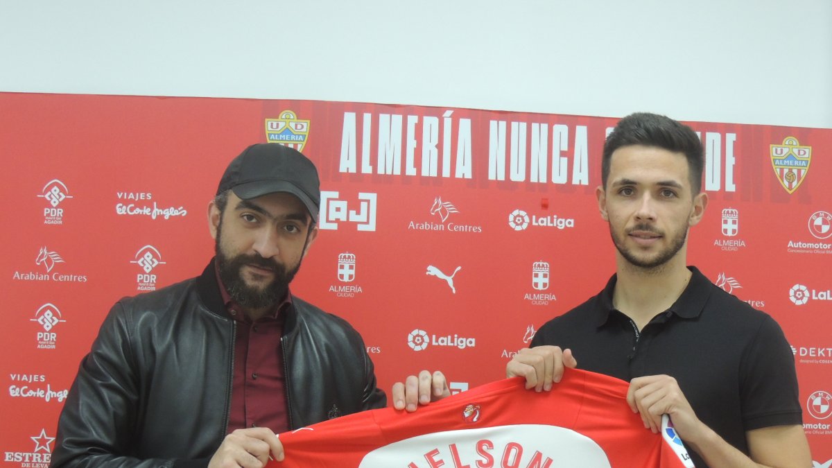 Mohamed El Assy y Nélson Monte en la presentación.