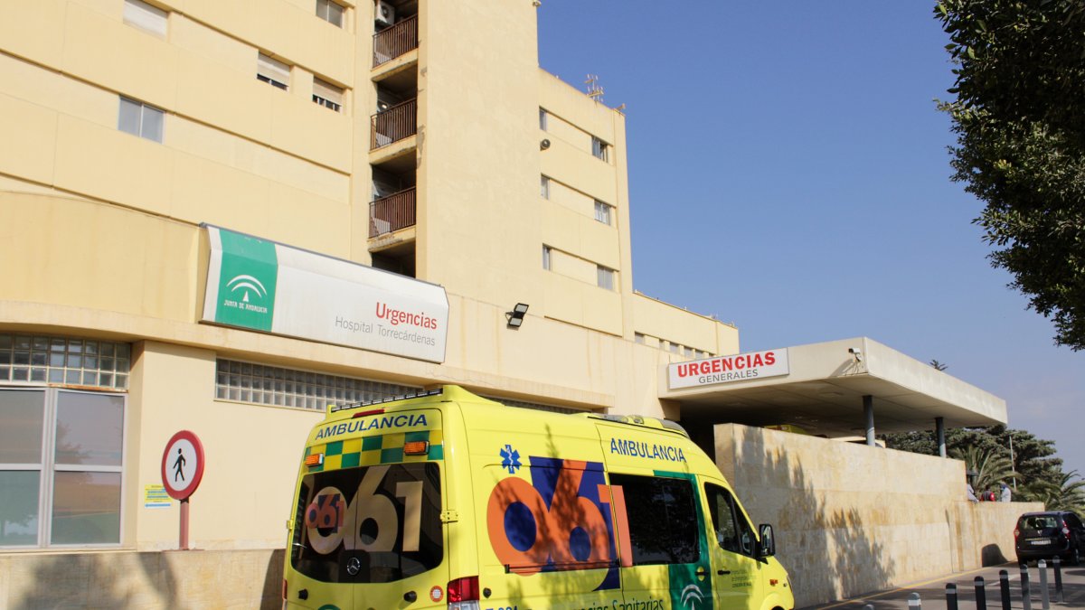 El servicio de urgencias de Torrecárdenas ha atendido a 81 personas por la calima.