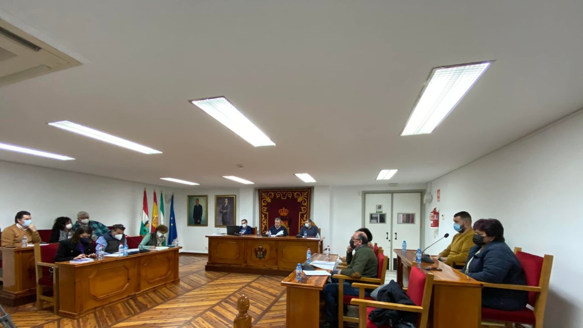 El Pleno Ordinario celebrado ayer tarde en Pulpí.