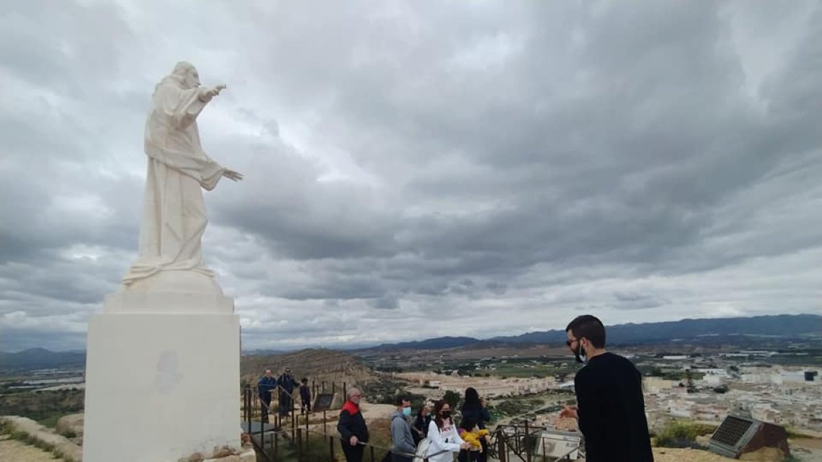 Visita al Espíritu Santo el pasado sábado.