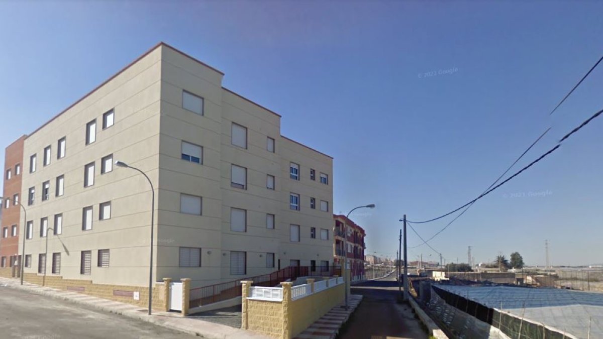 Captura de pantalla de la calle Cieza, donde han ocurrido los hechos.