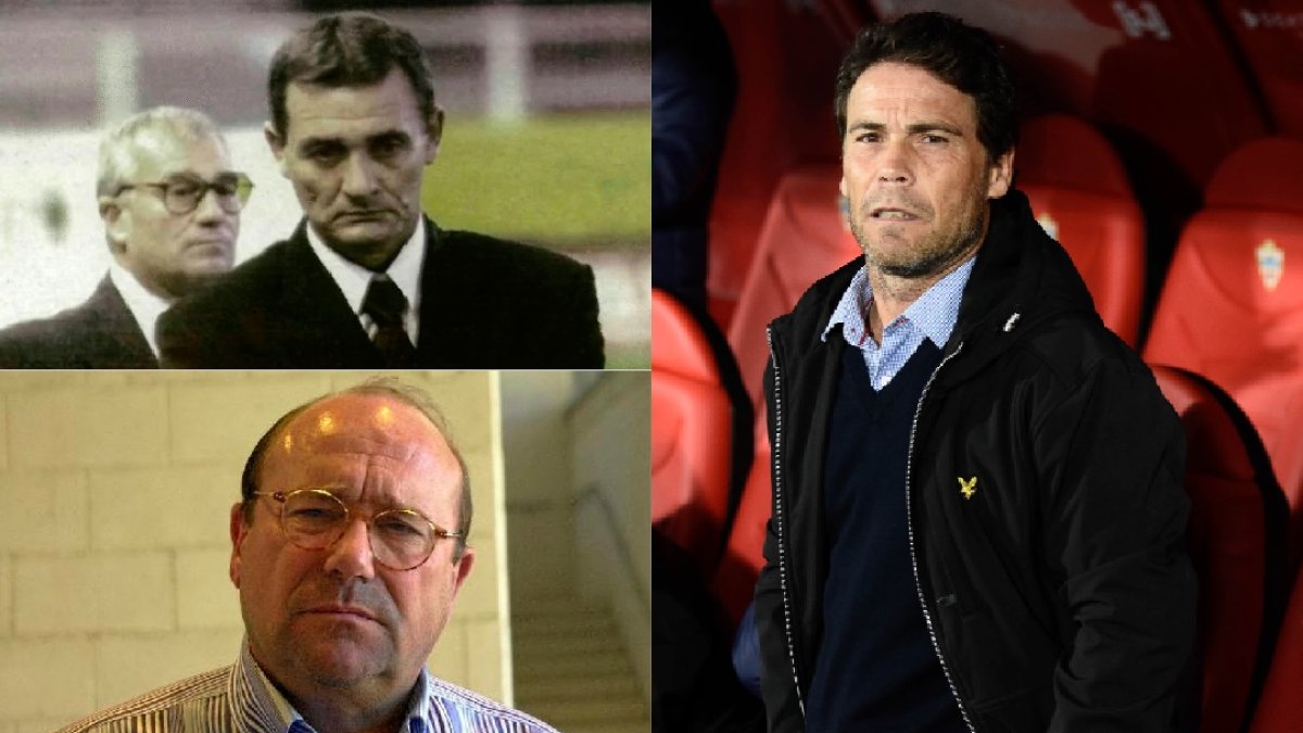 Casuco y Flores, los primeros técnicos que pisaron el ascenso. Rubi tiene el récord.