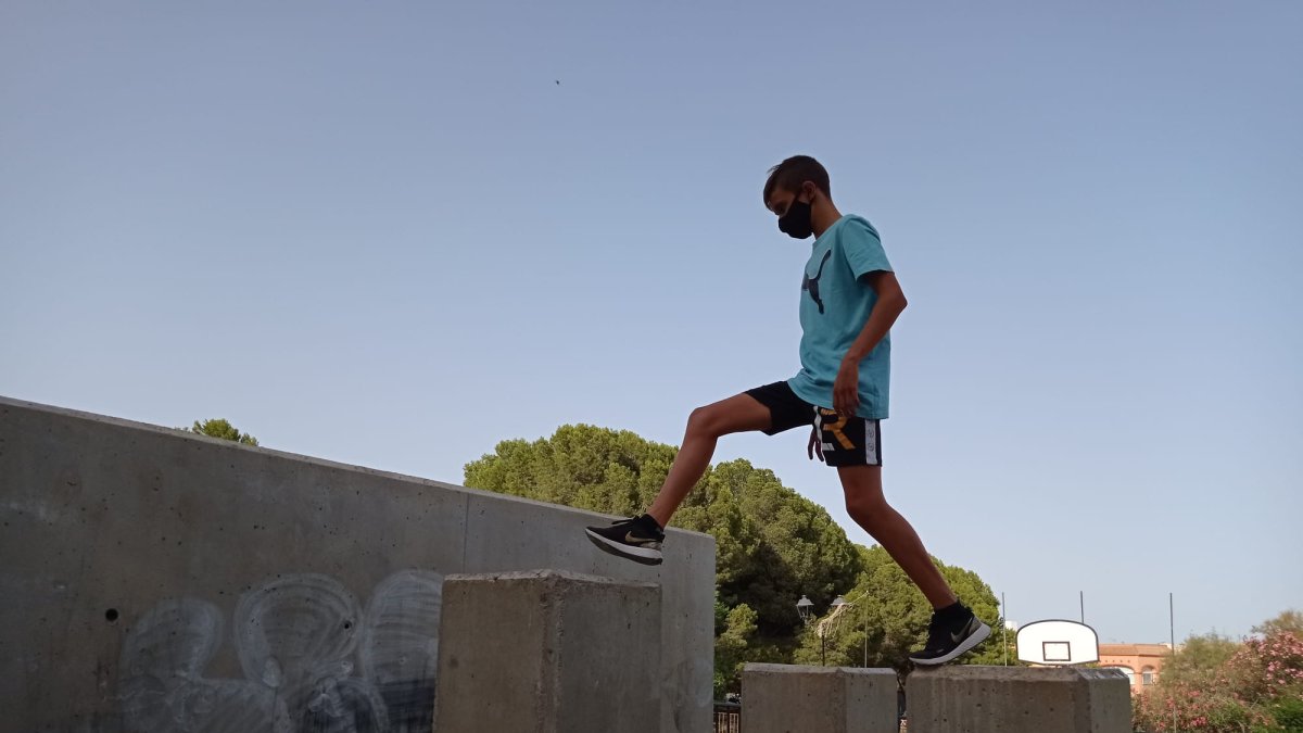 Parque de parkour de Huércal de Almería.