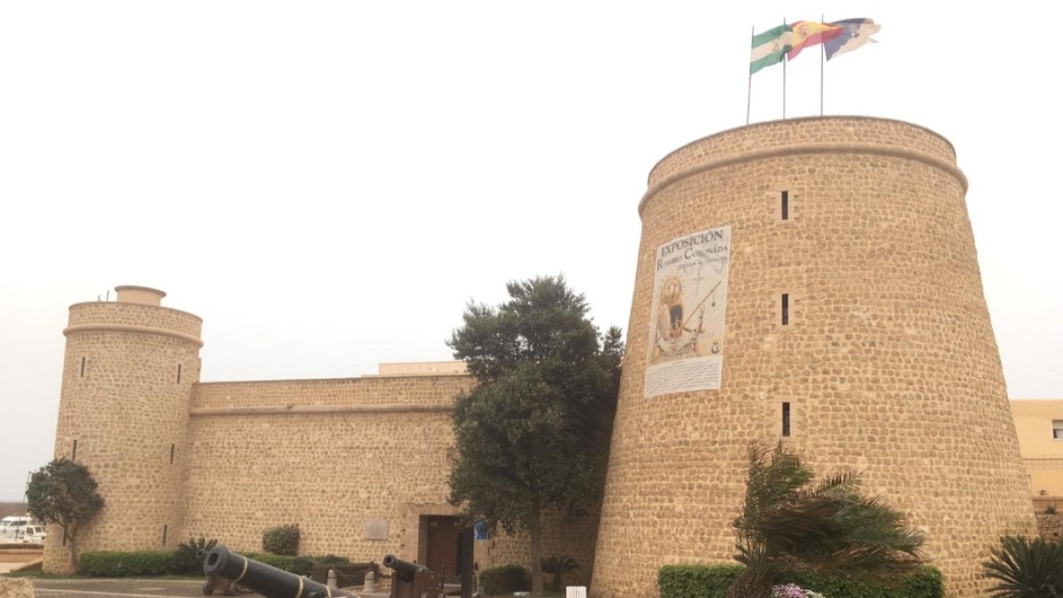 Castillo de Santa Ana de Roquetas de Mar.