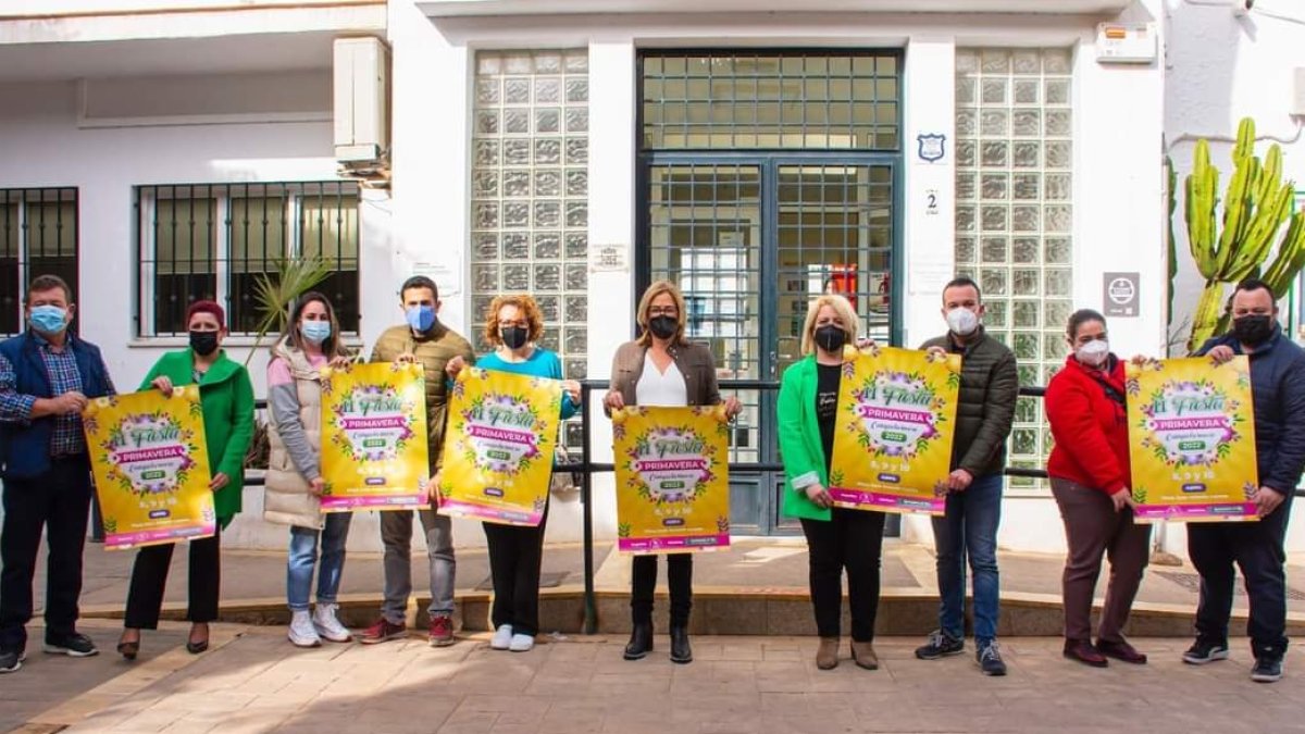 Presentación de la Fiesta de la Primavera en Campohermoso.