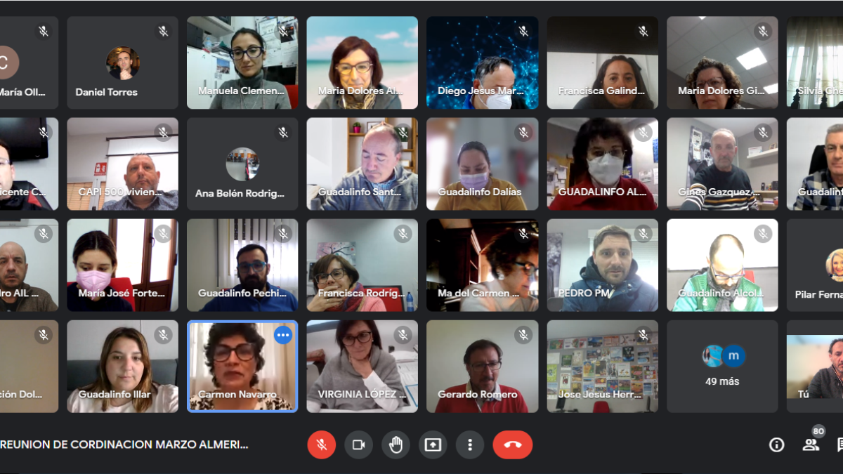 Un momento del encuentro.