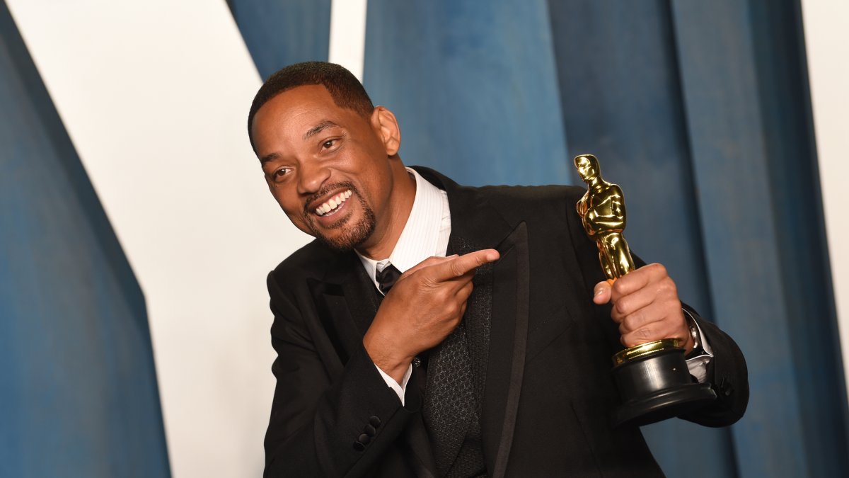 Will Smith se llevó la ansiada estatuilla. /Foto: Doug Peters / PA Wire / dpa
