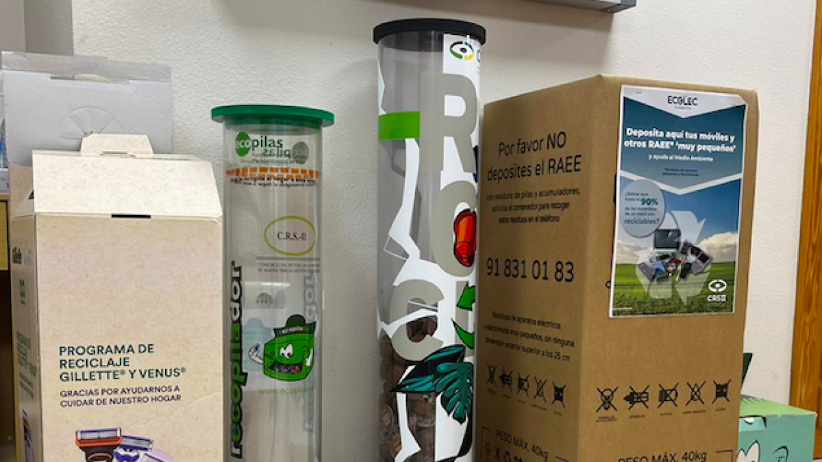 Punto de recogida en el CRSII de Benahadux.