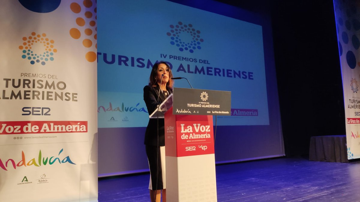 Marta Bosquet, presidenta del Parlamento de Andalucía.