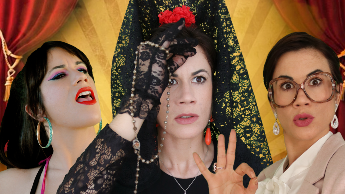 La actriz almeriense Sheila Rivas en tres monólogos distintos.