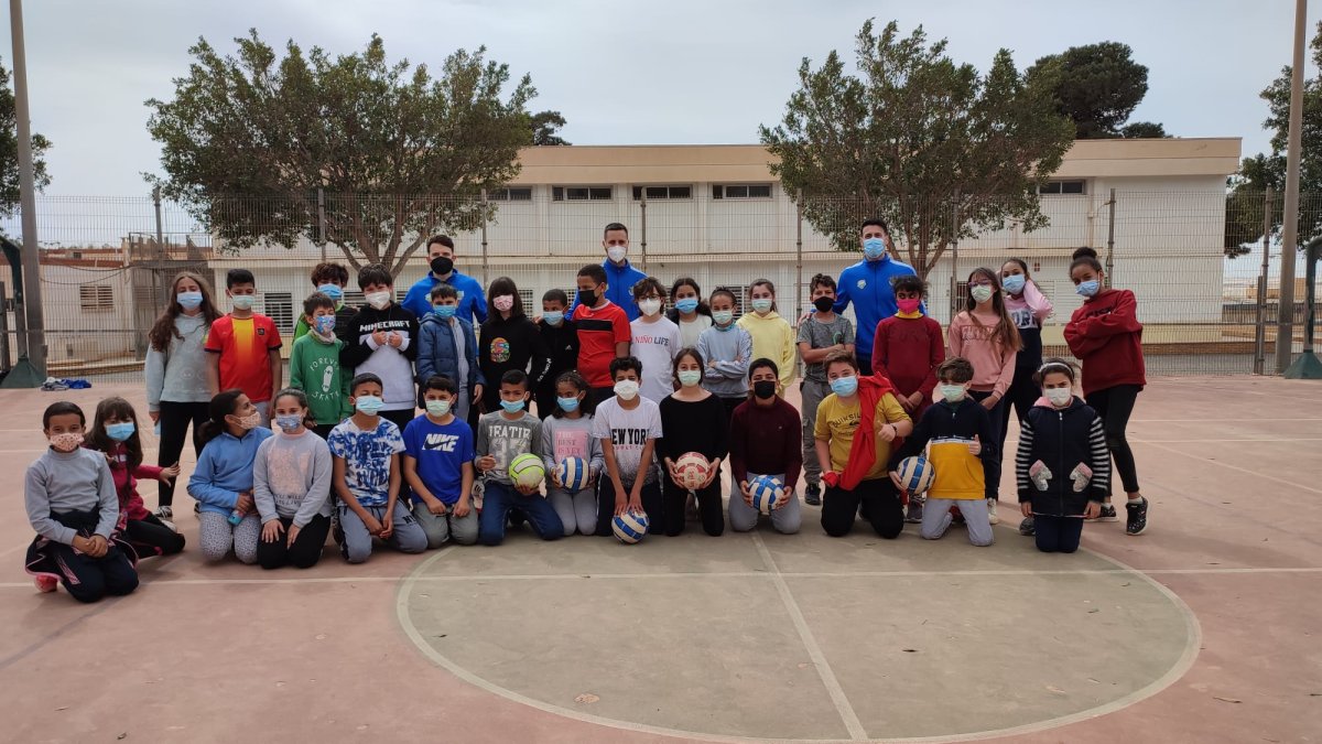La Academia Educativa de Inagroup El Ejido Futsal comienza  a funcionar.
