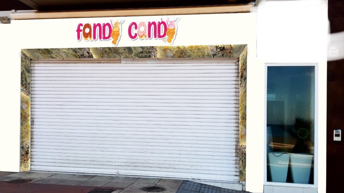 Fandy Candy prepara su apertura en el Paseo Marítimo.