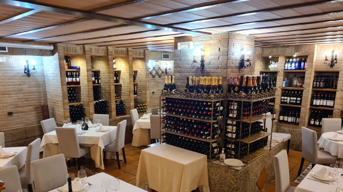 Imagen del interior del restaurante.