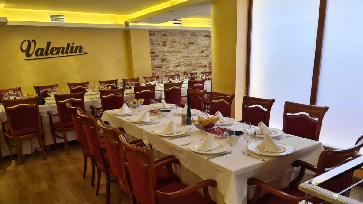 Interior del restaurante.