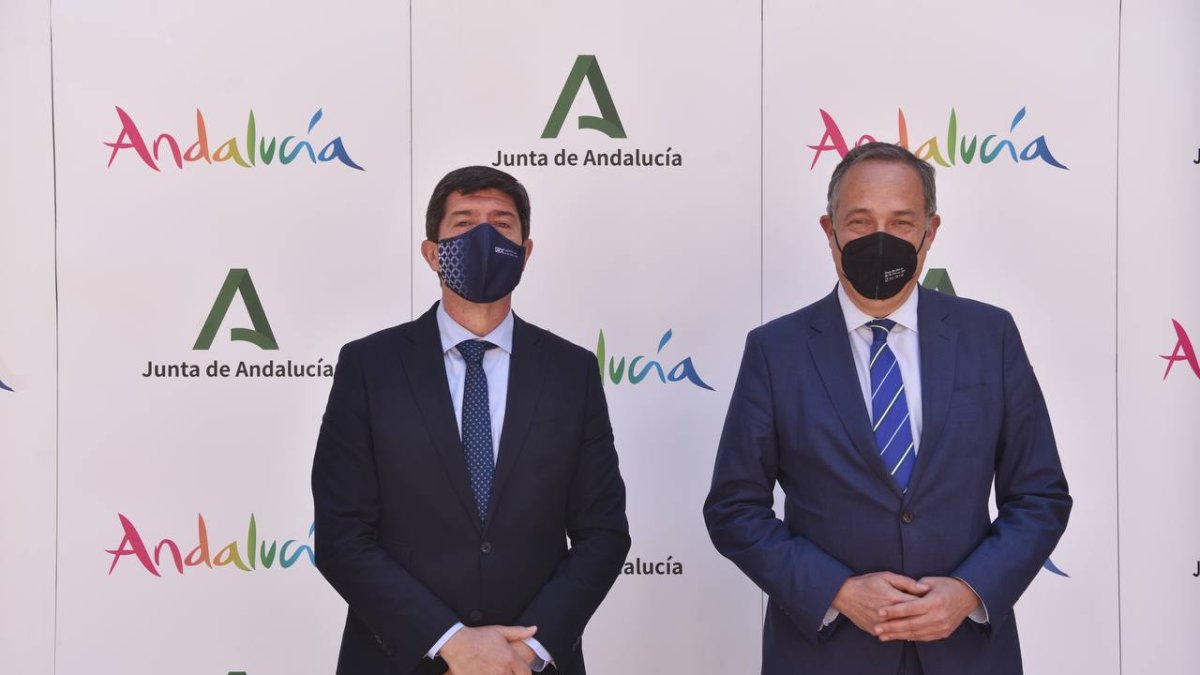 Juan Marín y Vicente García Egea.