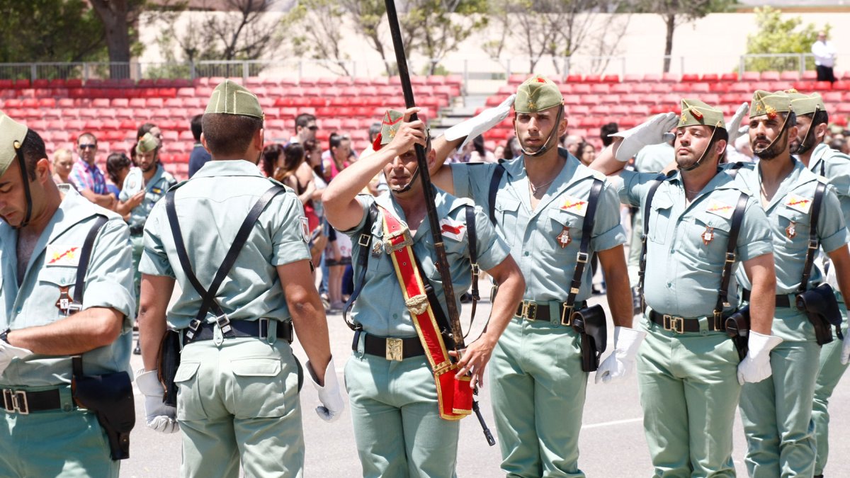 La Legión lleva paz al mundo.