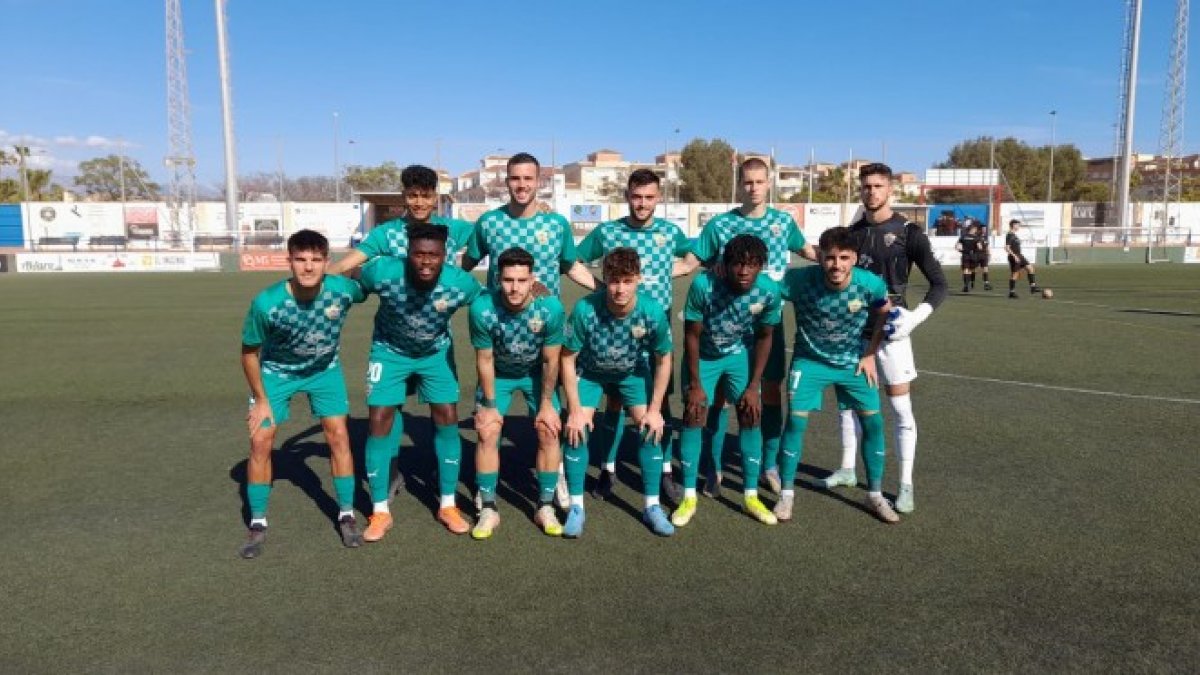 El filial no estuvo acertado en tierras malagueñas.