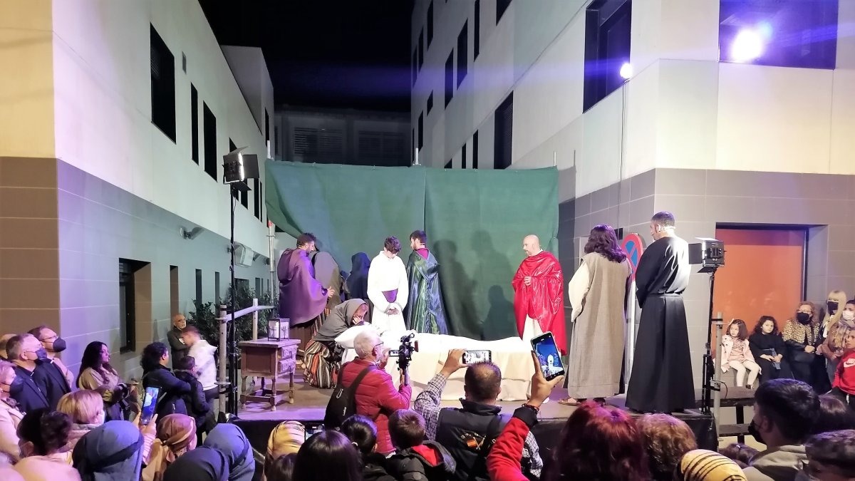 Representación de la Pasión de Cristo en Gádor (FOTO: Ayuntamiento de Gádor)