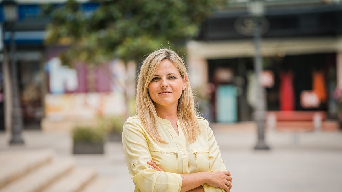 La vicesecretaria de Sociedad del Bienestar del PP de Almería, Rocío Sánchez.