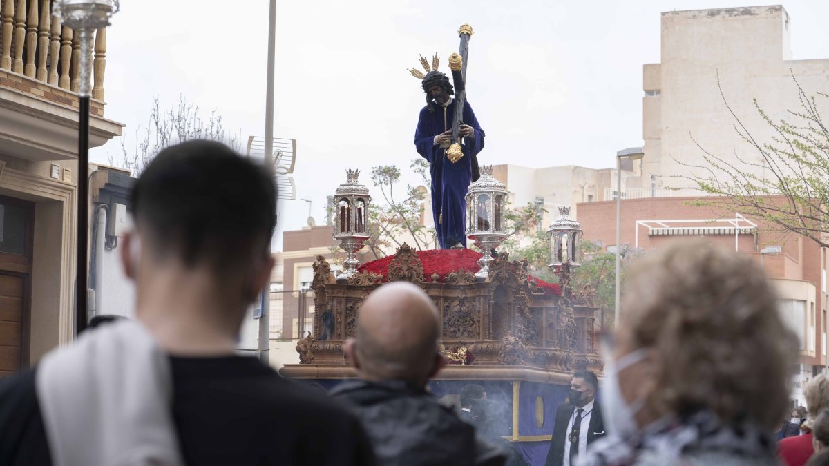 El Gran Poder, dejando atrás El Zapillo.